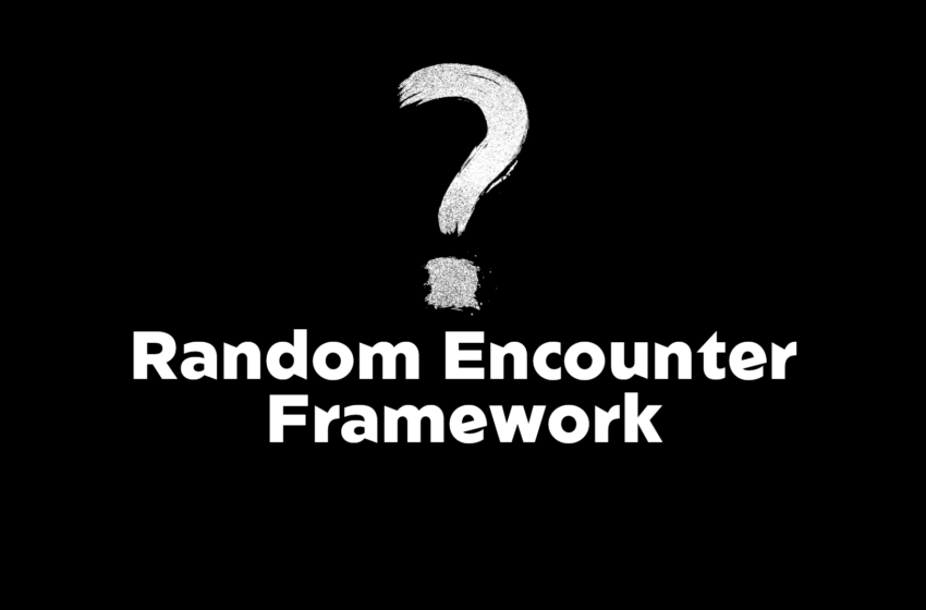  Random Encounter Framework
